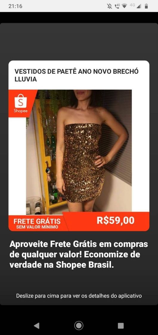 Moda Vestido pro ano novo