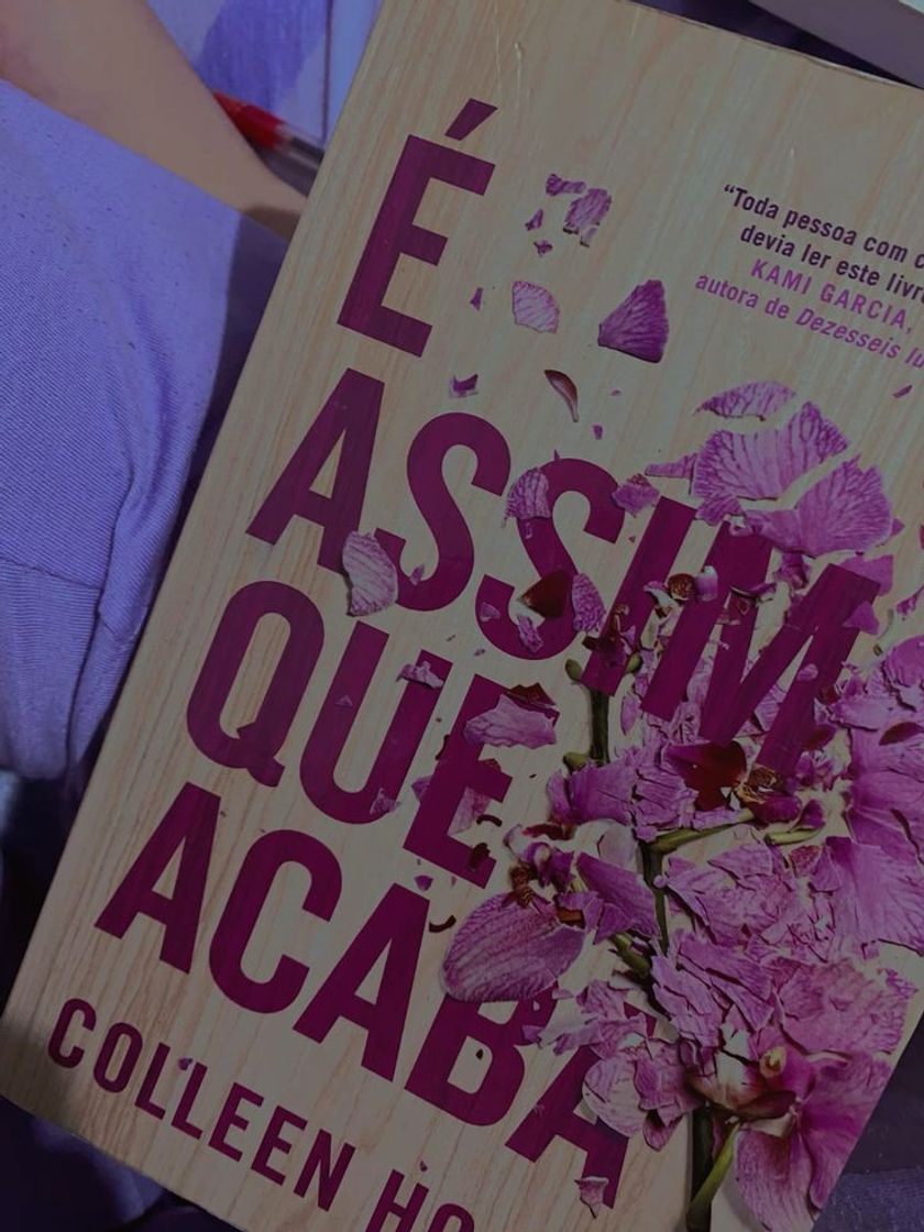 Books "É assim que acaba"