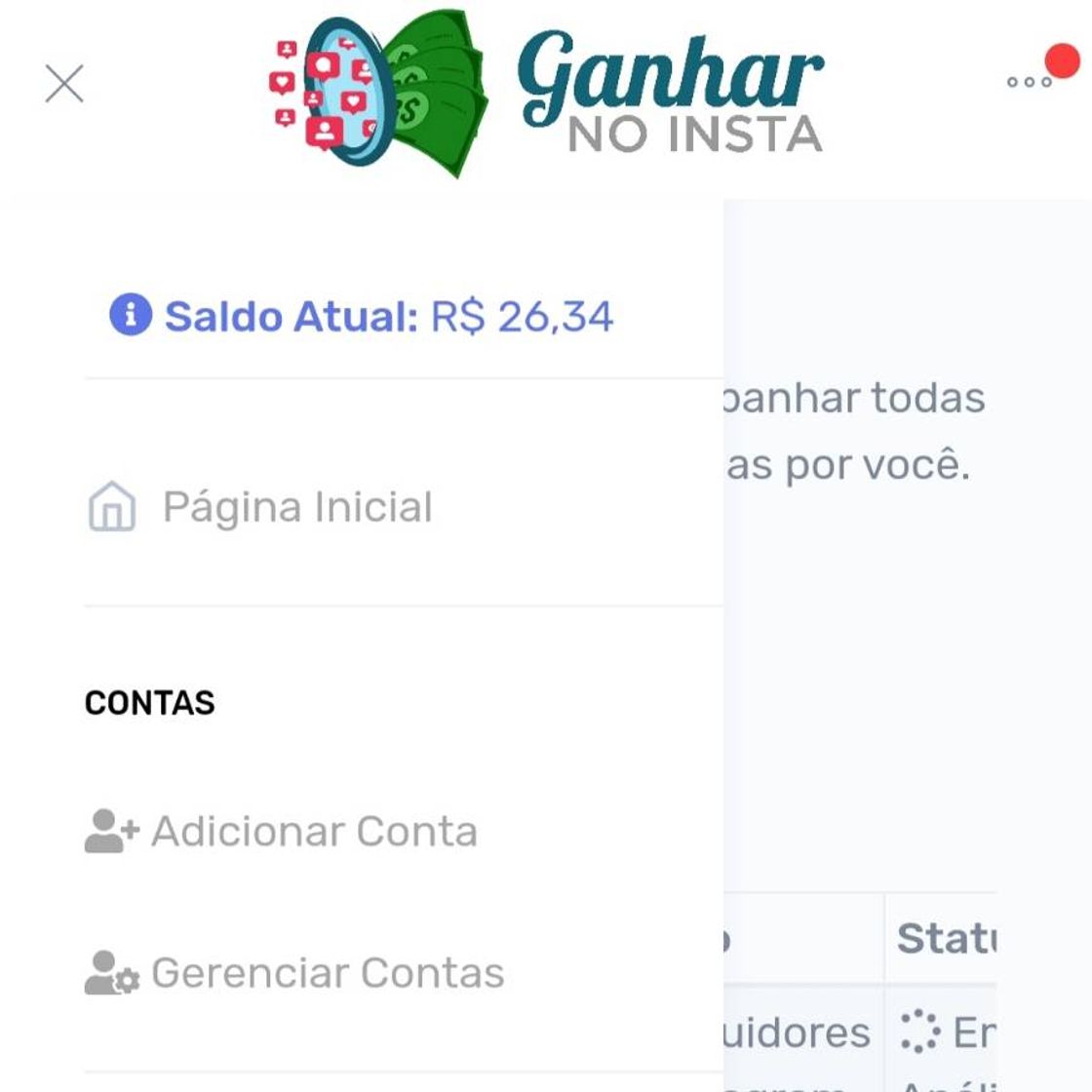 Moda Ganhar no Insta