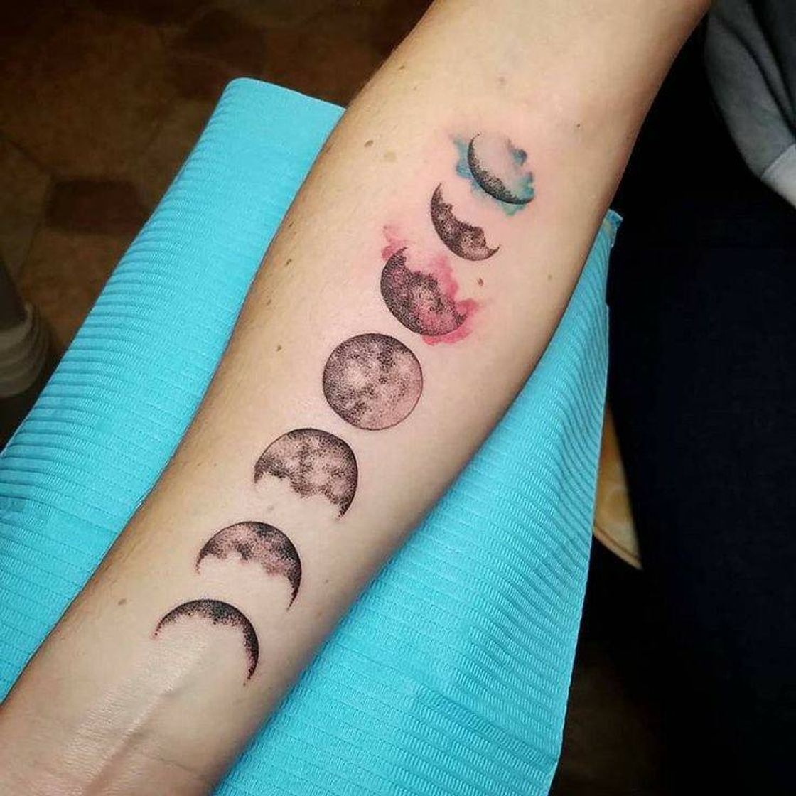 Fashion Tattoo fases da lua