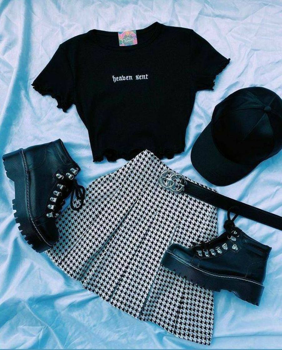 Fashion Look lindo 🌠🤍🖤