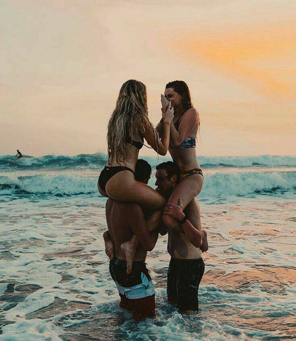 Social Praia com amigos🌬⛅🌊💙