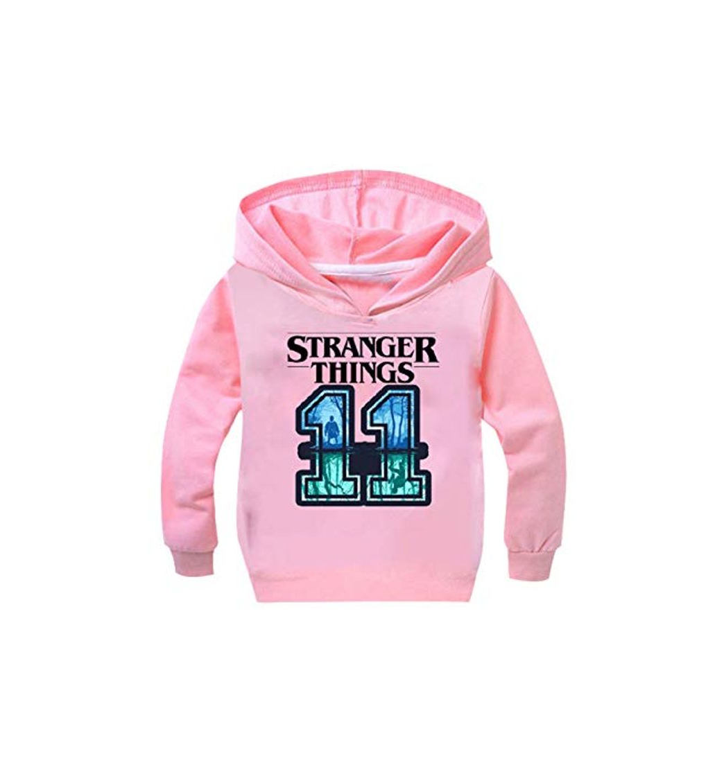 Moda KIACIYA Sudadera Stranger Things Niñas, Sudadera Stranger Things con Capucha Niños Chicos