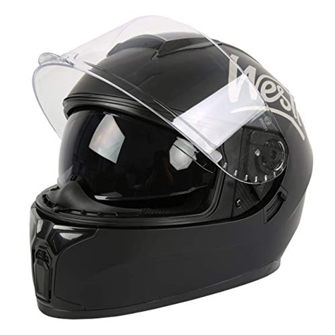 Product Westt Storm X Casco de Moto Integral con Doble Visera