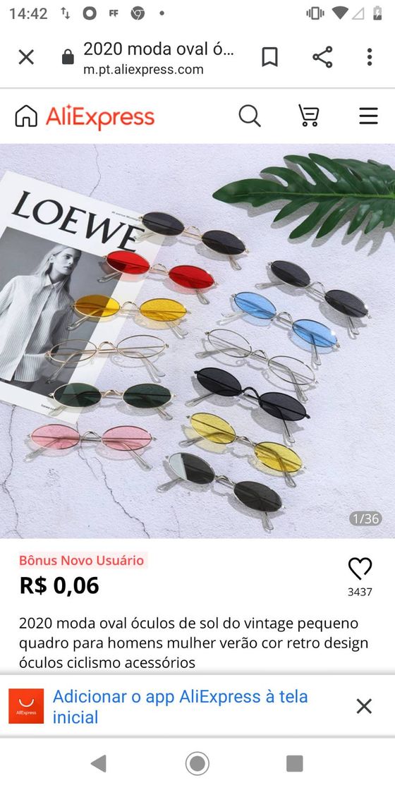 Moda Óculos estiloso e super barato ..