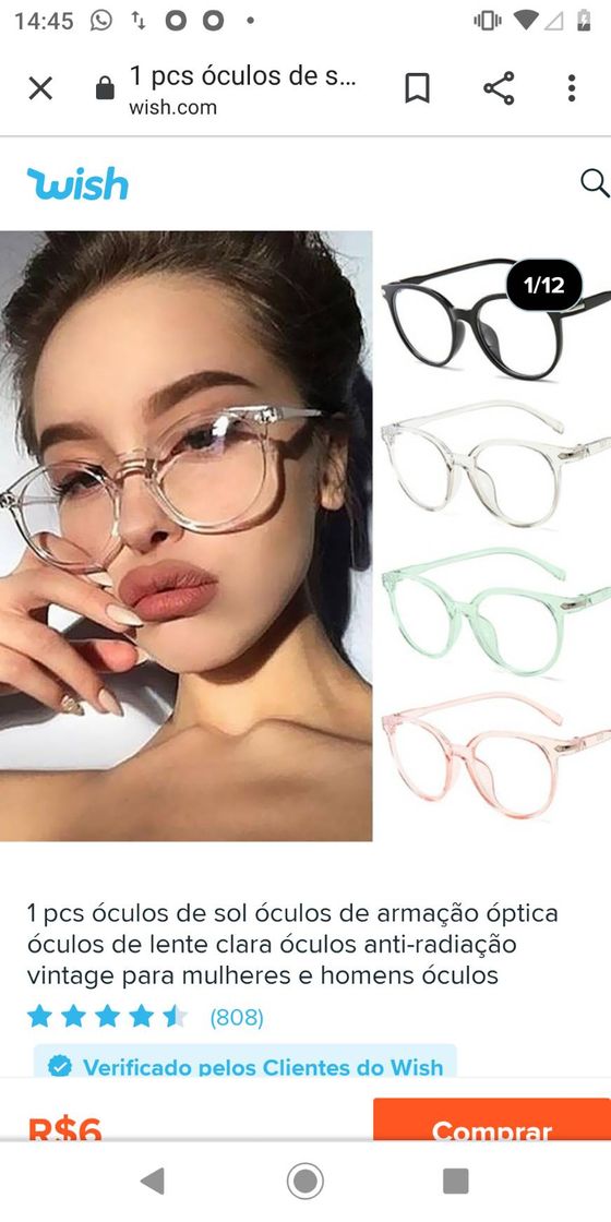 Fashion A tendência é essas❤️👓👓