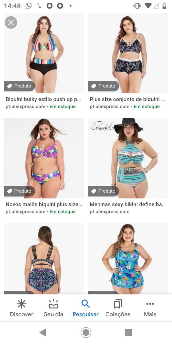 Moda Biquínis plus size 🤩❤️