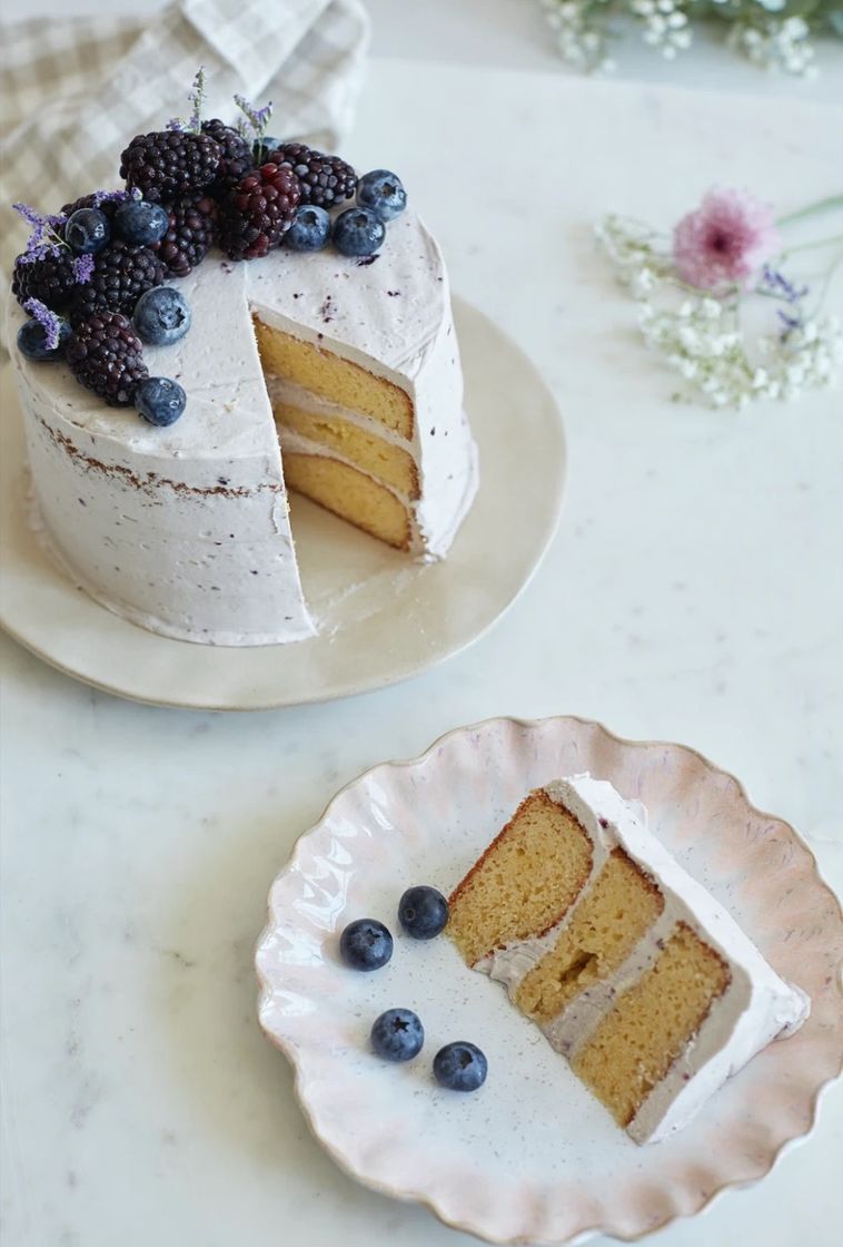 Moda Blueberry Lemon cake