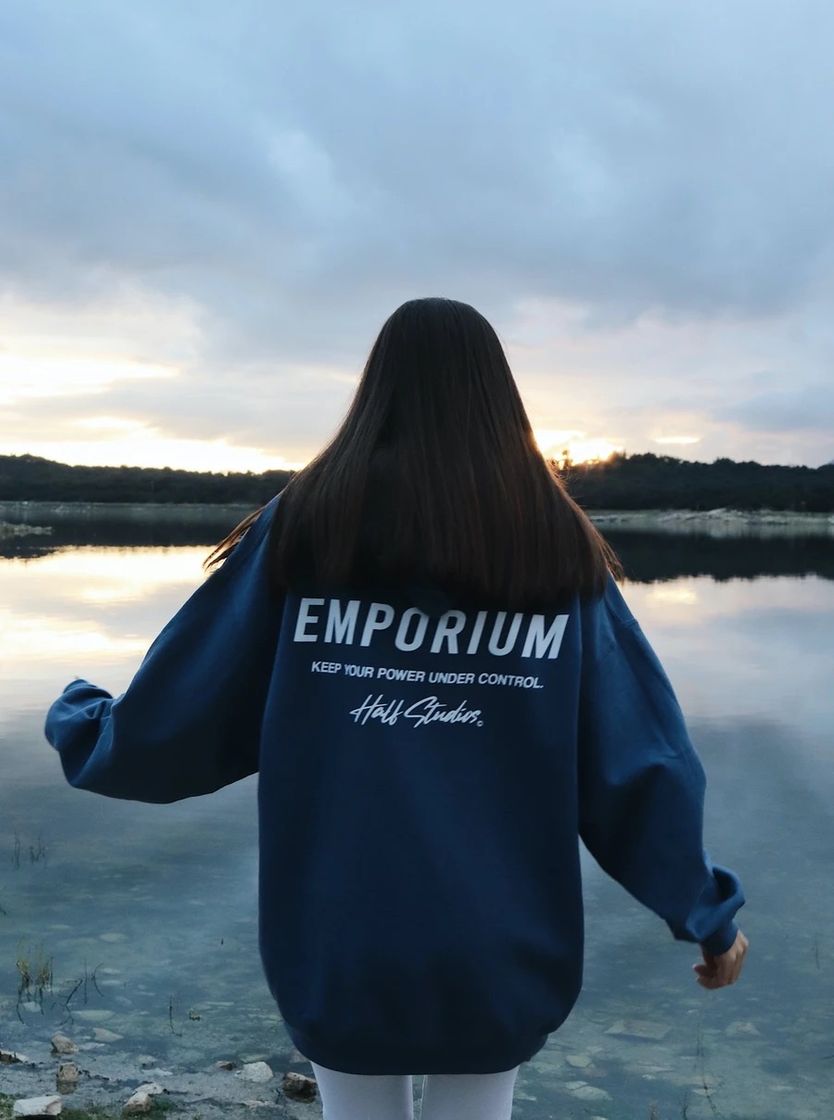 Moda Half EMPORIUM HOODIE “COBALT SERIES”