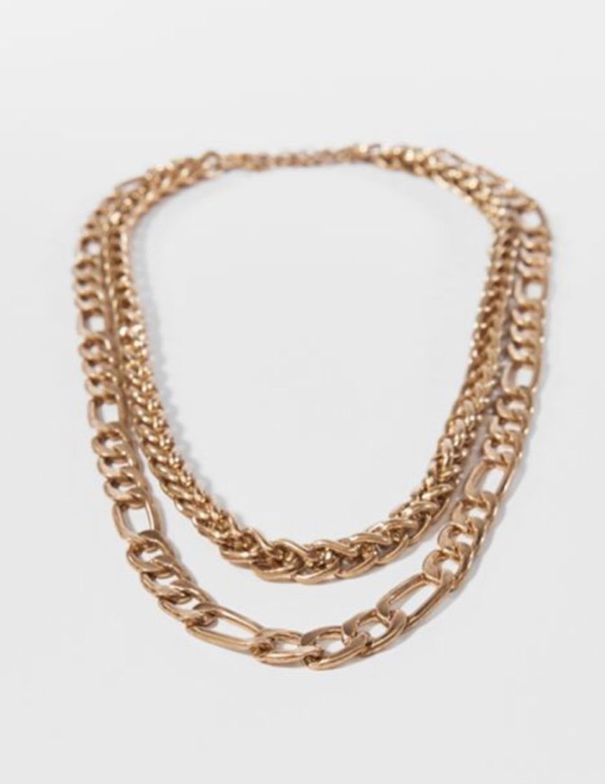 Social Collar doble cadena 