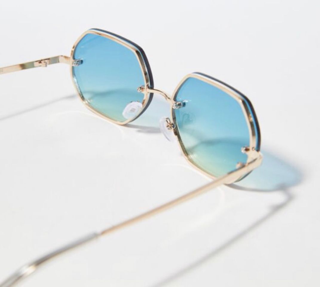 Social Lentes de forma hexagonal 