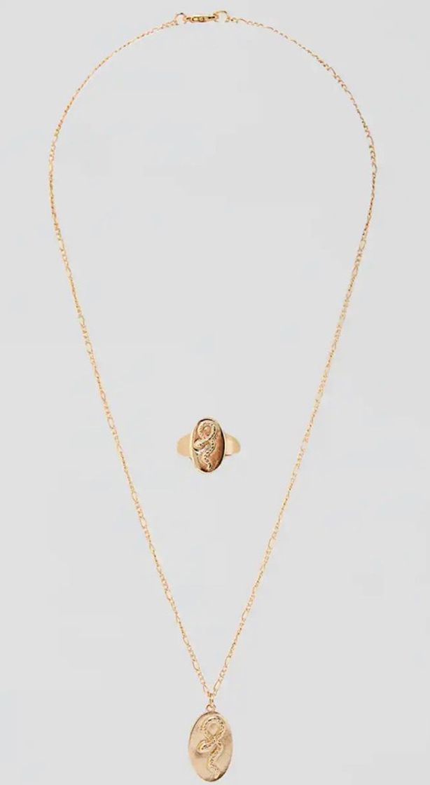 Social Collar y anillo para hombre