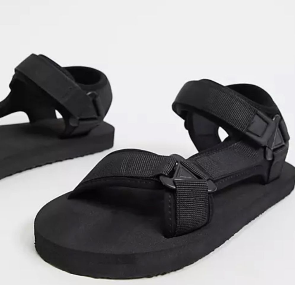 Social Sandalias negras