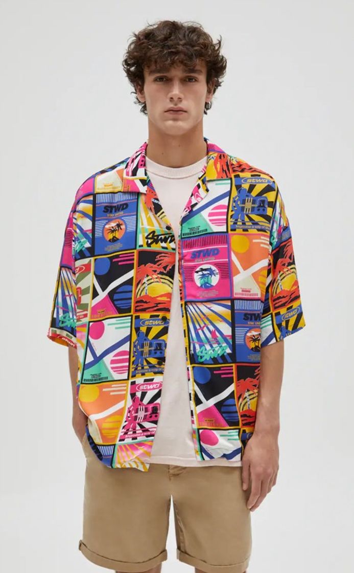 Social Camisa oversized vintage 