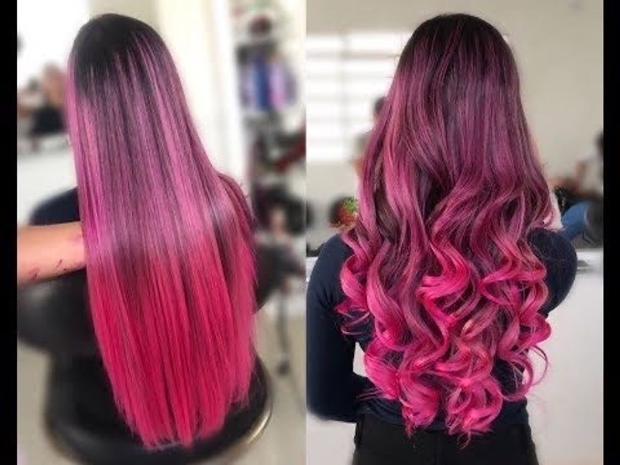 Moda Cabelo rosa