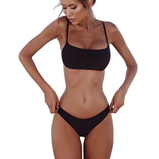 Meizas Conjuntos de Bikinis para Mujer Push Up Bikini Traje de baño