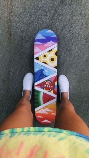 color skateboard 