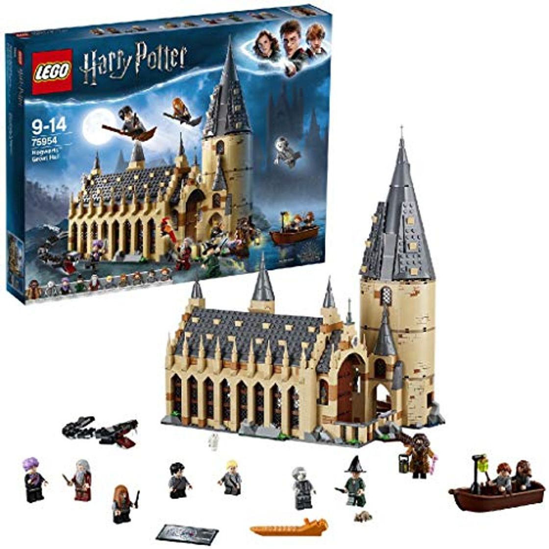 Social LEGO Harry Potter - Gran Comedor de Hogwarts, Juguete de Construcción, Incluye