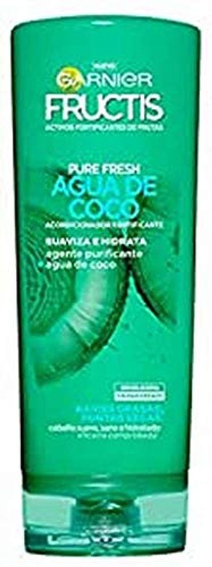 Beauty GARNIER Fructis Pure Fresh Agua de Coco Acondicionador Pelo Normal