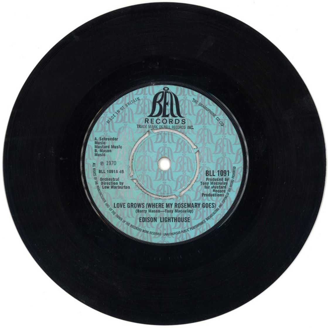 Canción Love Grows (Where My Rosemary Goes)