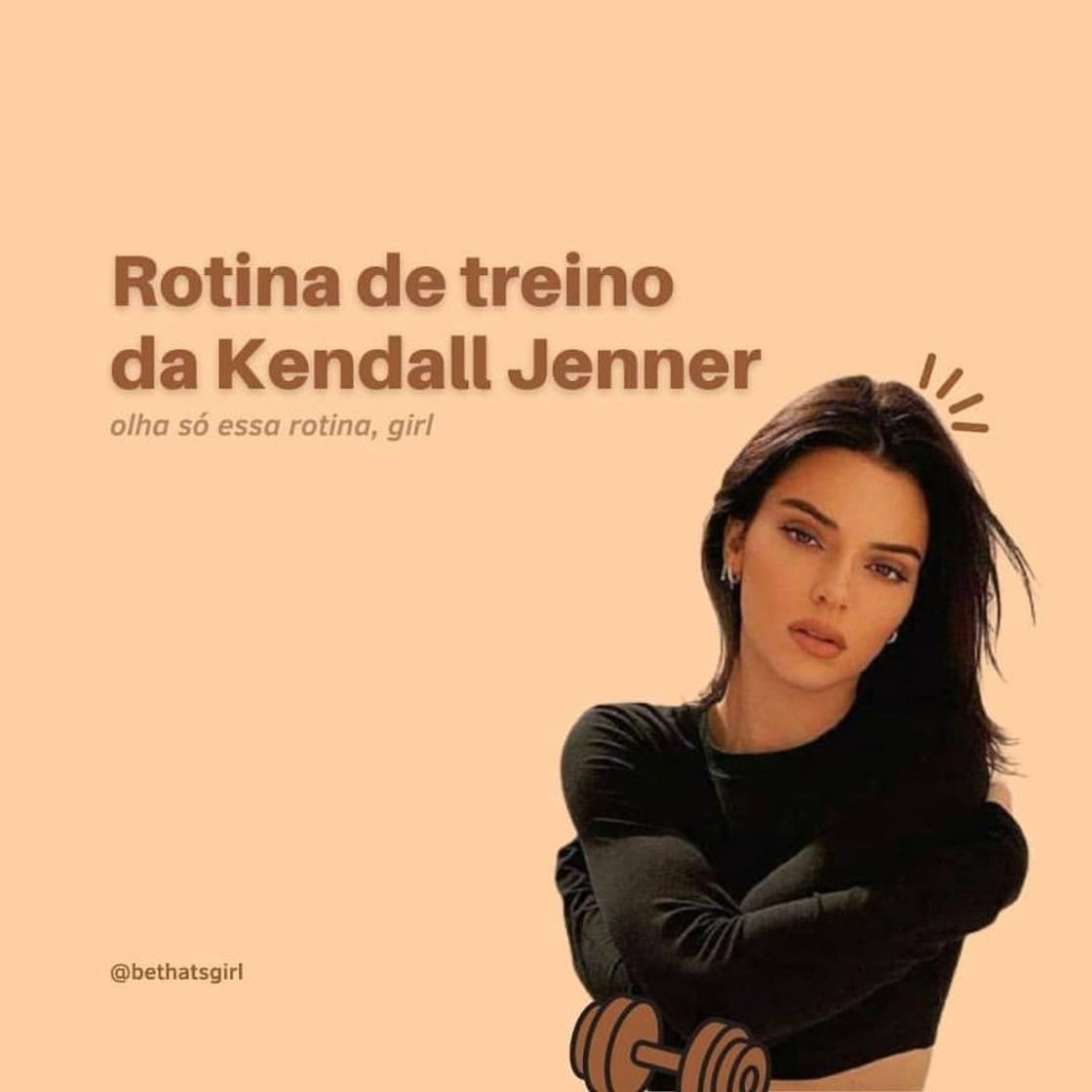 Moda Treino da kendall jenner