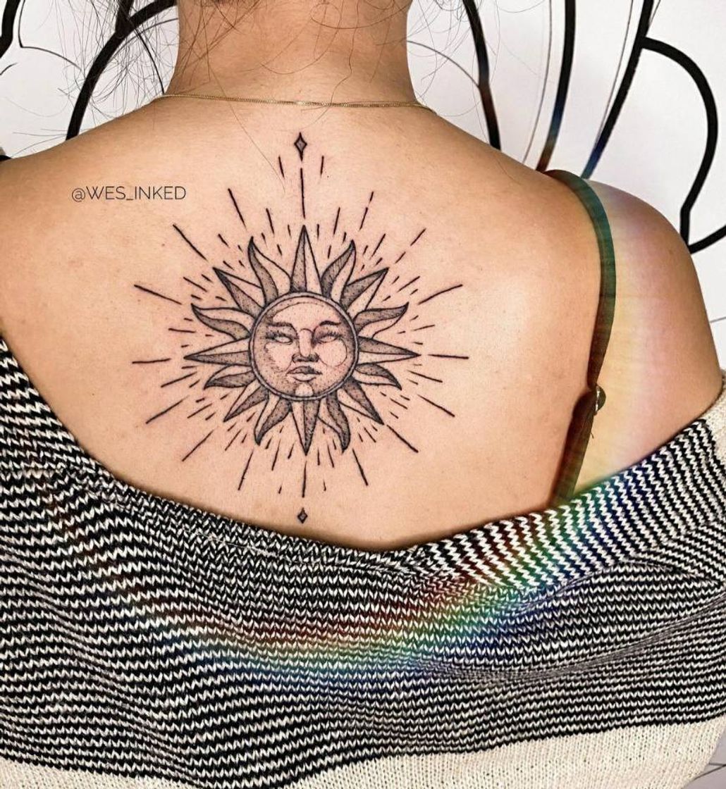 Moda Tatuagem de sol ✨