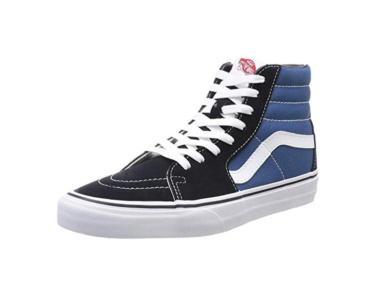 Moda Vans, Zapatillas Altas Unisex Adulto, Azul