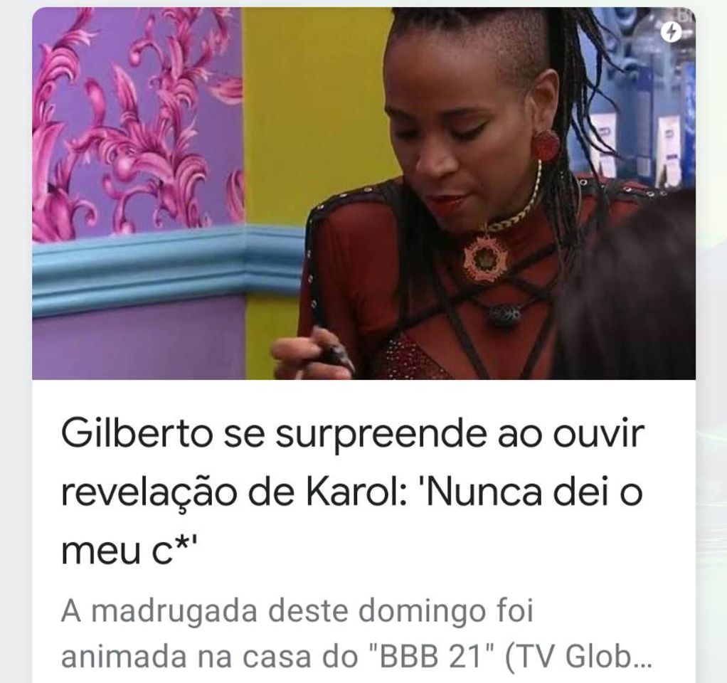 Moda Gilberto se surpreende ao ouvir revelação de Karol: 'Nunca dei o ...