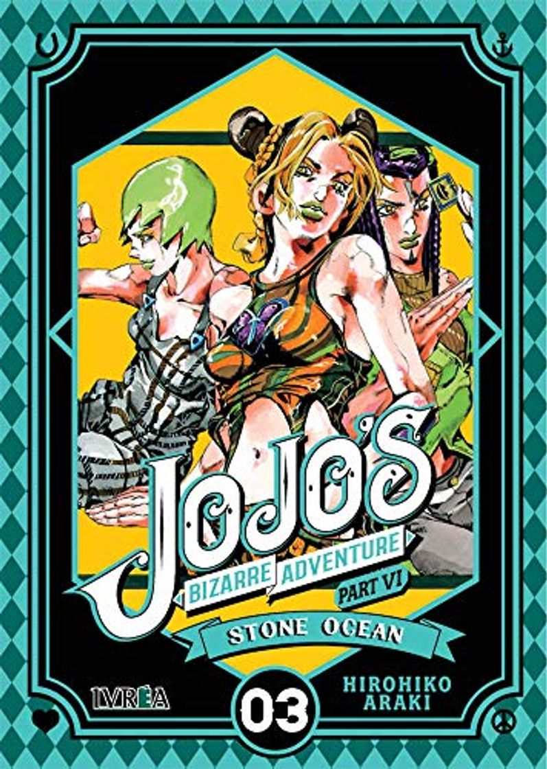 Libro Jojo Bizzarre Adventure Parte 6: Stone ocean 03: 43