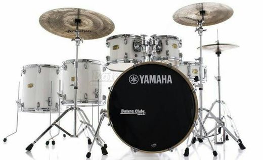 Bateria Yamaha Stage Custom Birch Pure White Lacquer
