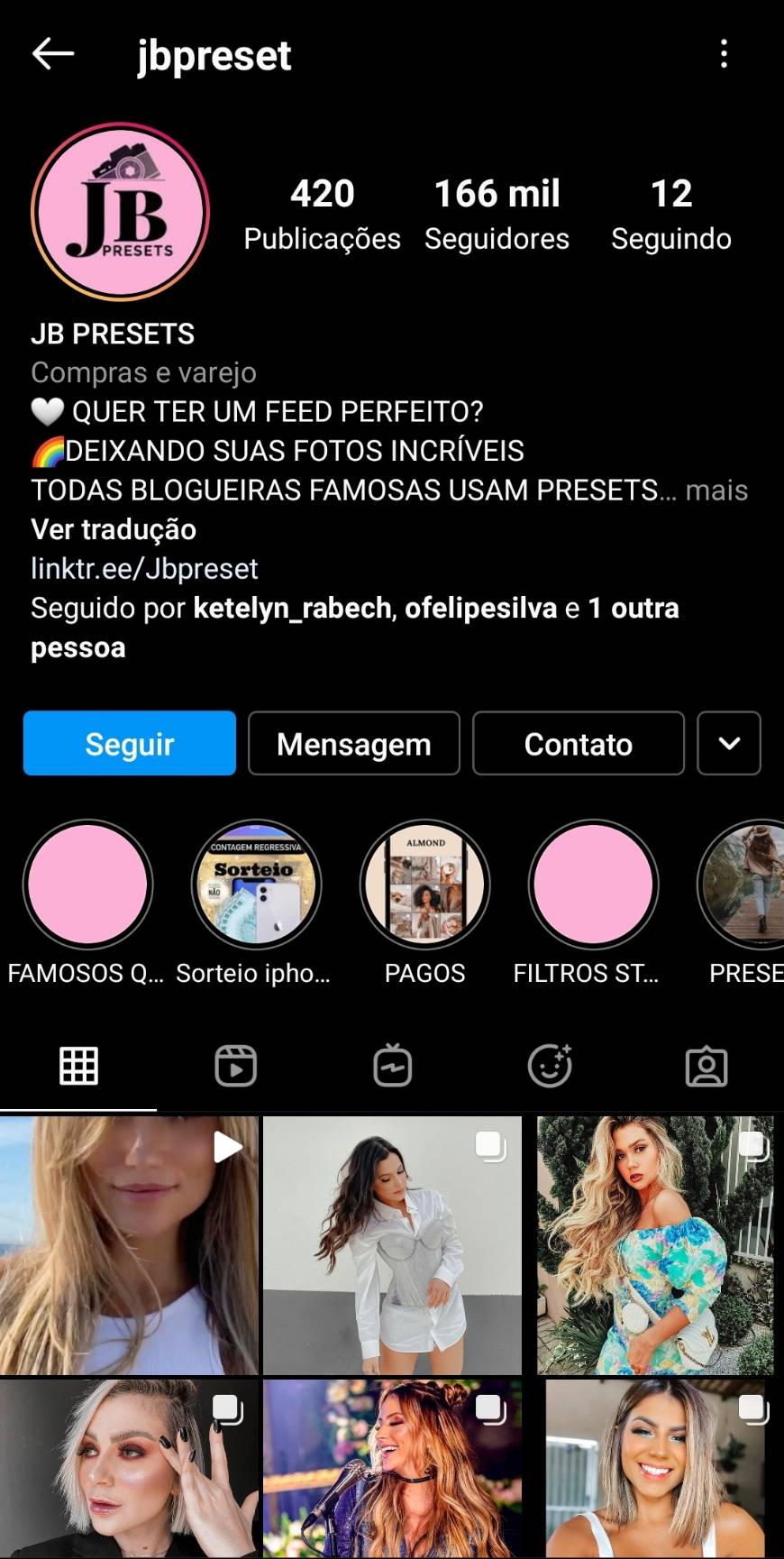 Moda Instagram