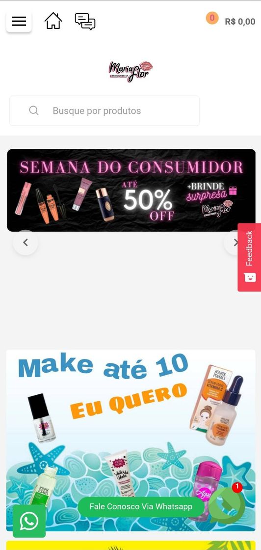 Moda Maria Flor Makeup-Loja de Maquiagem