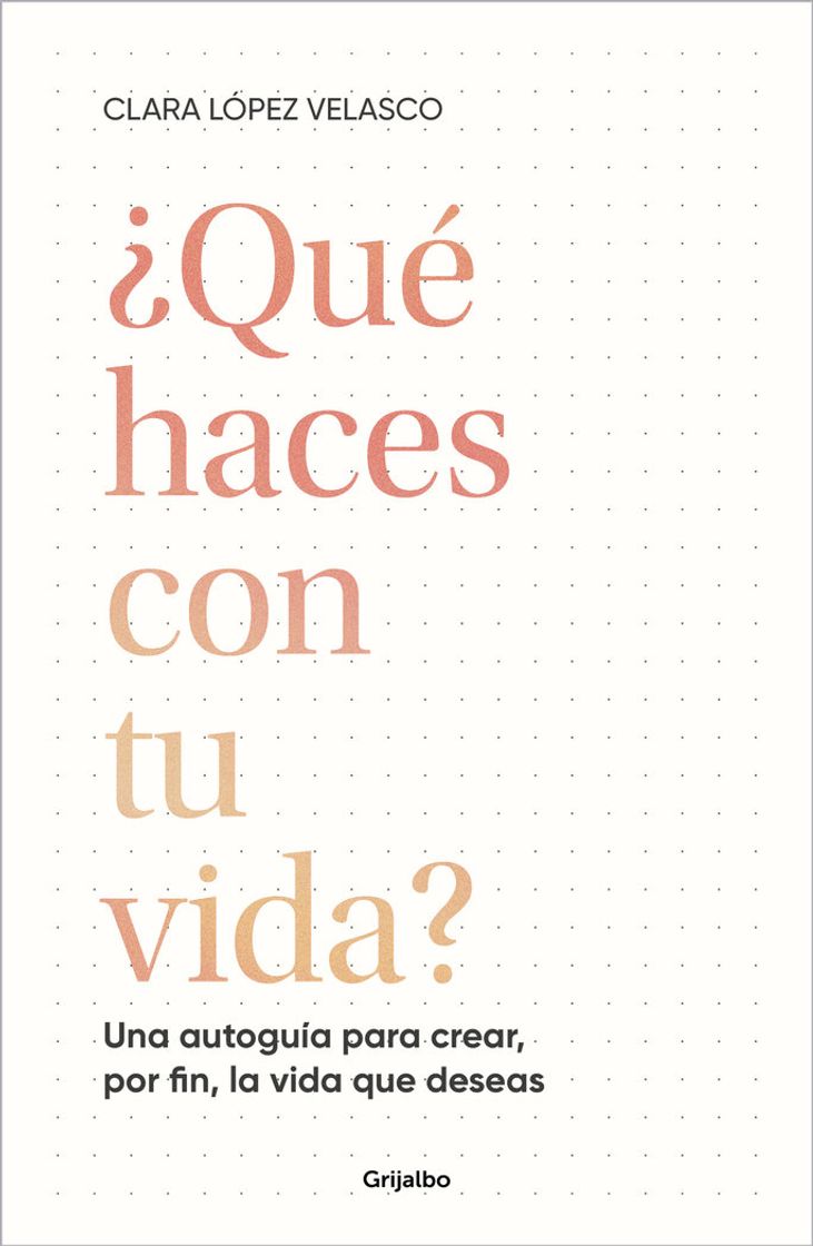 Libro Qué haces con tu vida?