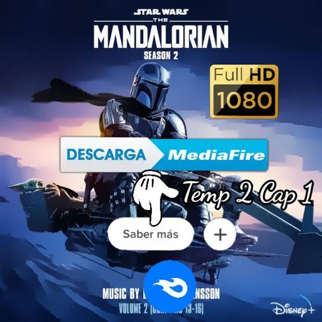 Moda The Mandalorian Temp 2 Cap 1 (Español latino) FHD 1080p