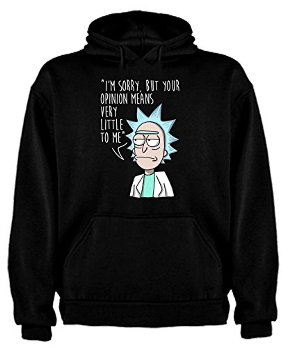 Place The Fan Tee Sudadera de Hombre Rick Divertida Friky Morty Smith Tiny