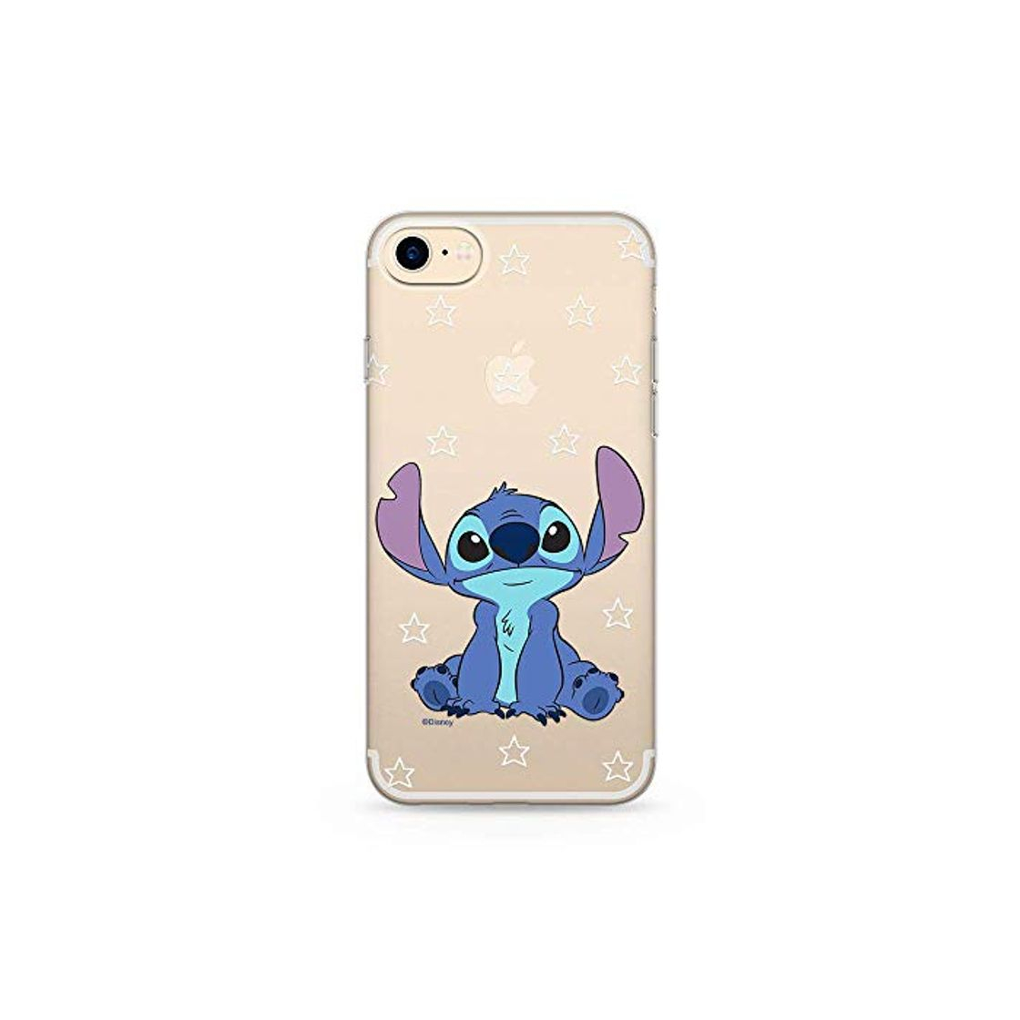 Products Ert Group DPCSTICH2520 Disney Cubierta del Teléfono Móvil, Stich 006 iPhone 7