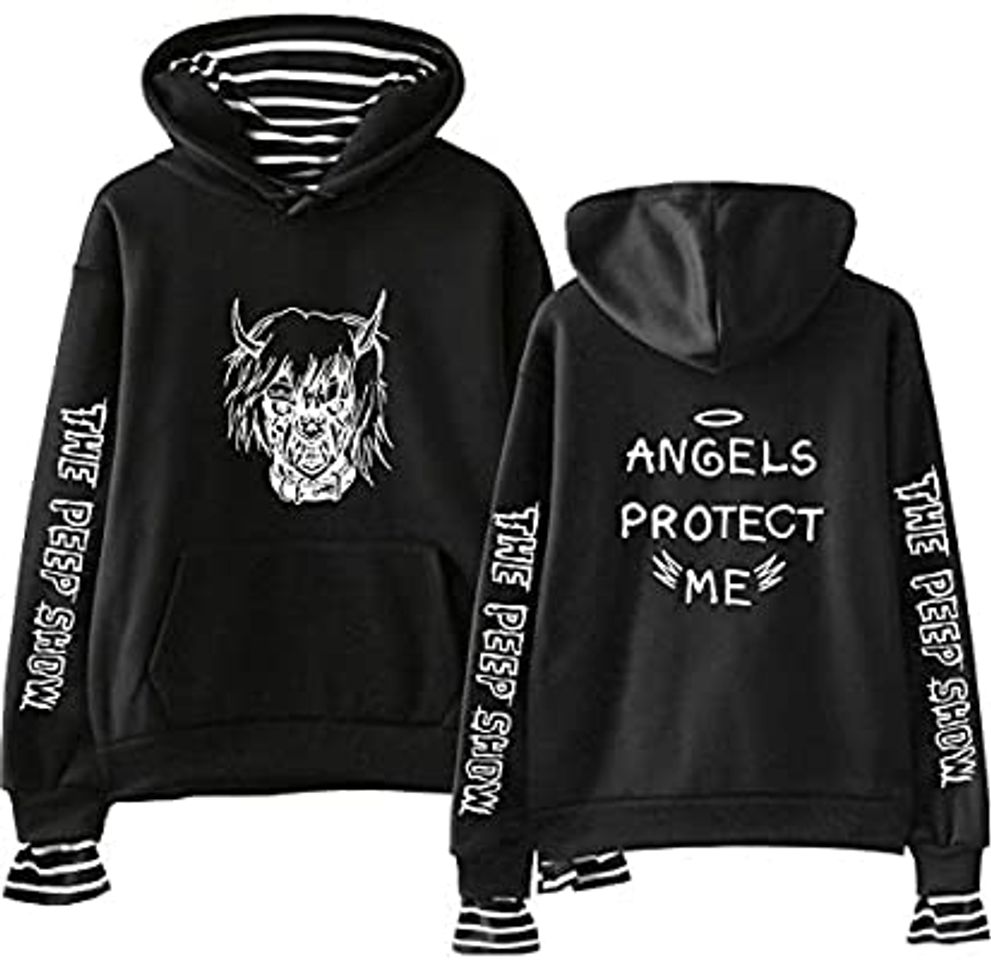 Product JJZHY EMO Trap Commemorative Lil Peep Sudadera con Capucha de Manga Larga