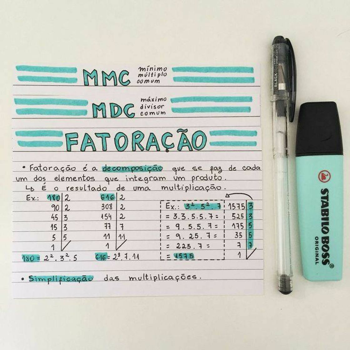 Moda Organização de estudos 