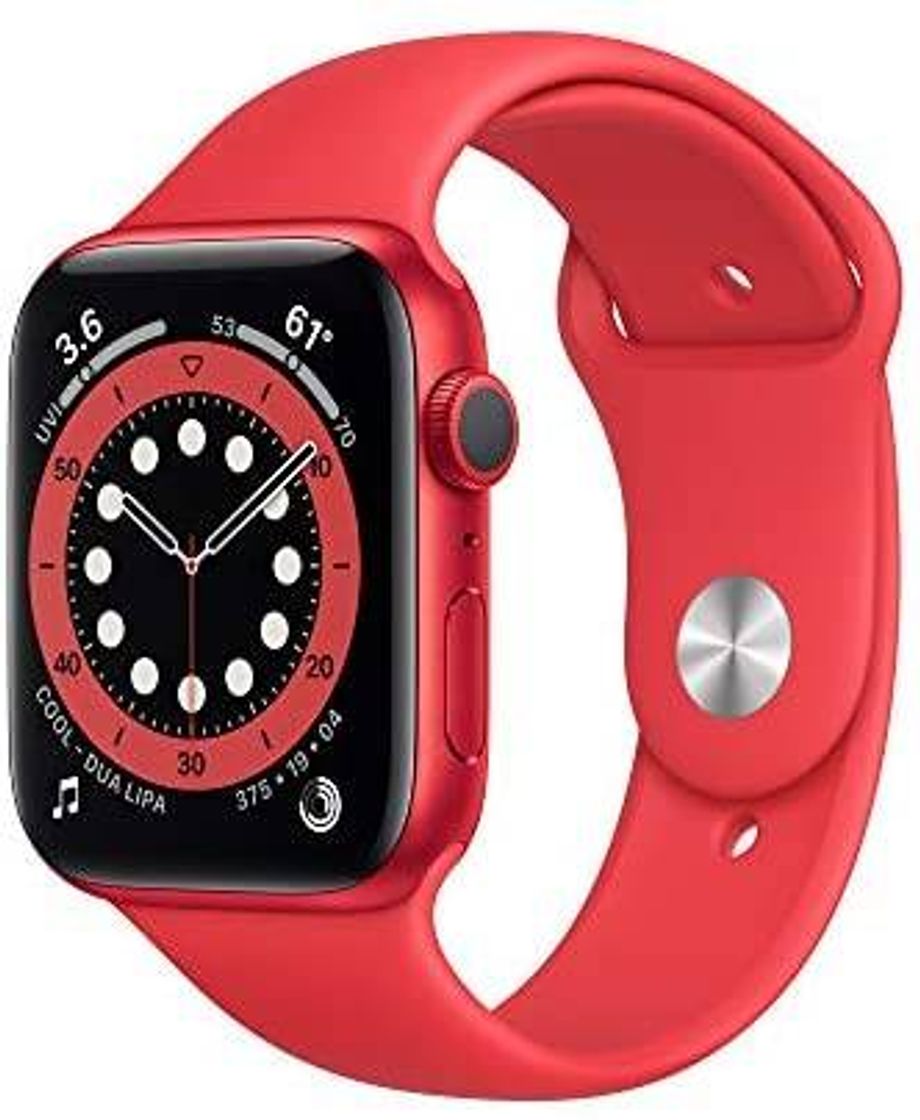 Fashion APPLE WATCH SERIES 6 44MM VERMELHO (RED) GPS M00M3LL/A A2292