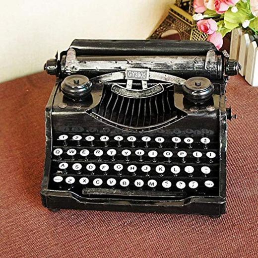Máquina de Escribir Vintage, Retro, Artes del Hierro Decoración, Home Crafts Bar