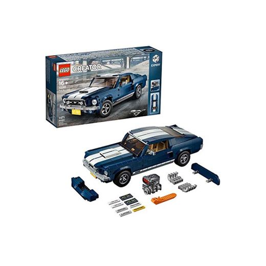 LEGO Creator Expert - Ford Mustang, Maqueta para Construir el Emblemático Coche