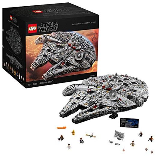 LEGO Star Wars - Millenium Falcon, Maqueta de Construcción del Halcón Milenario