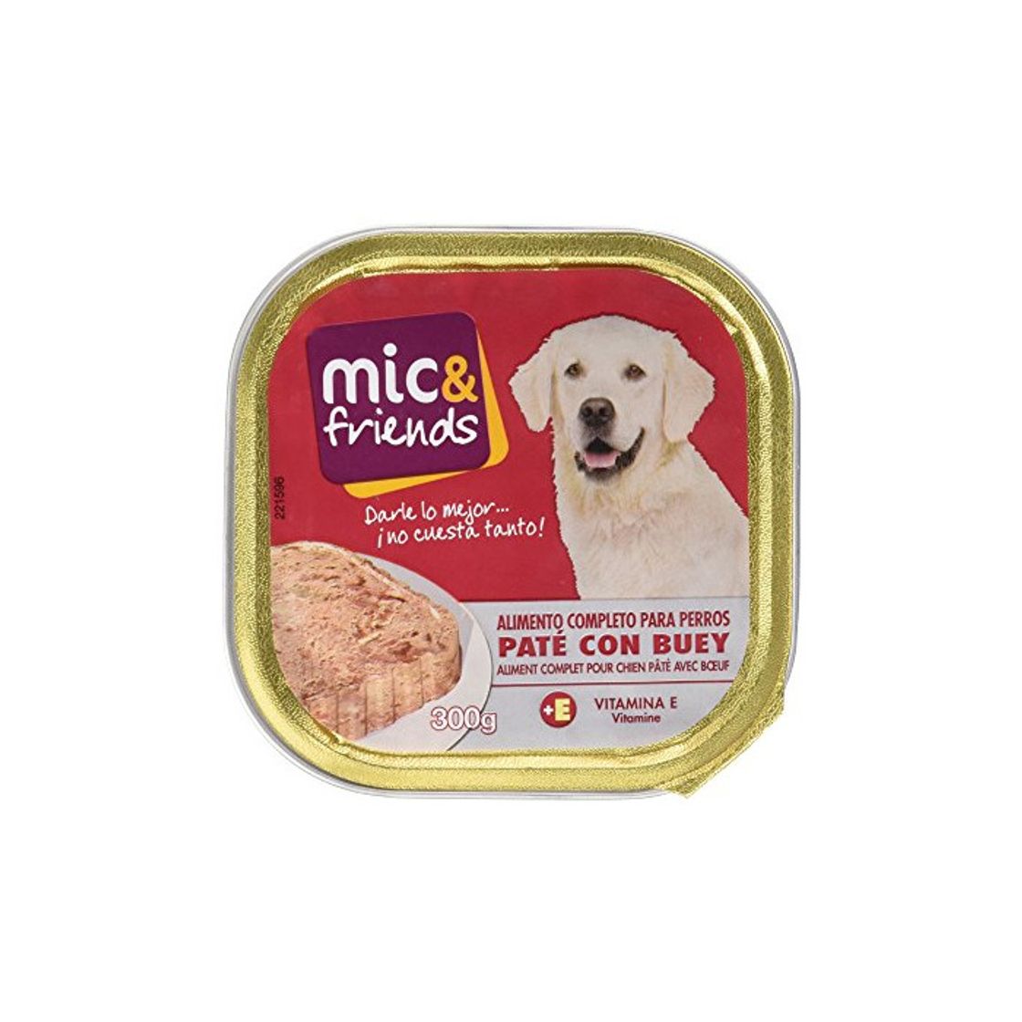 Productos Mic&Friends Paté Con Buey