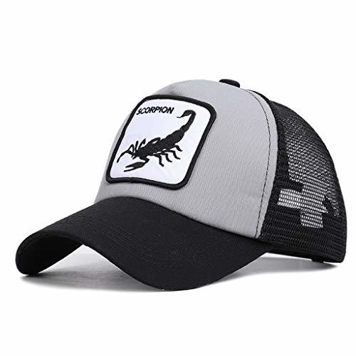 Elemento de la categoría hogar osfanersty Unisex Fresco Escorpión Animal Bordado Parche Gorra De Béisbol Color De