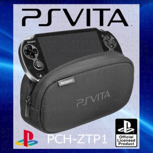 OFFICIAL Sony Playstation PS Vita Soft Travel Pouch Carry Case Bag -