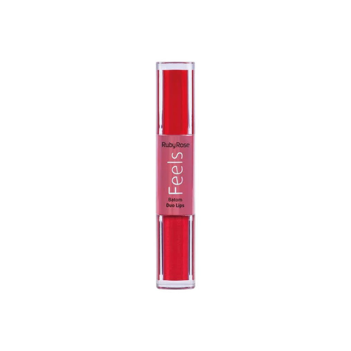 Moda Batom duo lips feels 364 Ruby Rose 