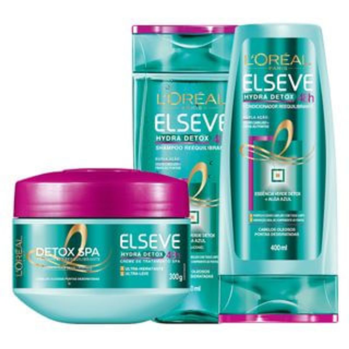 Moda Kit L'Oréal Paris Elseve Hydra-Detox - Época Cosméticos