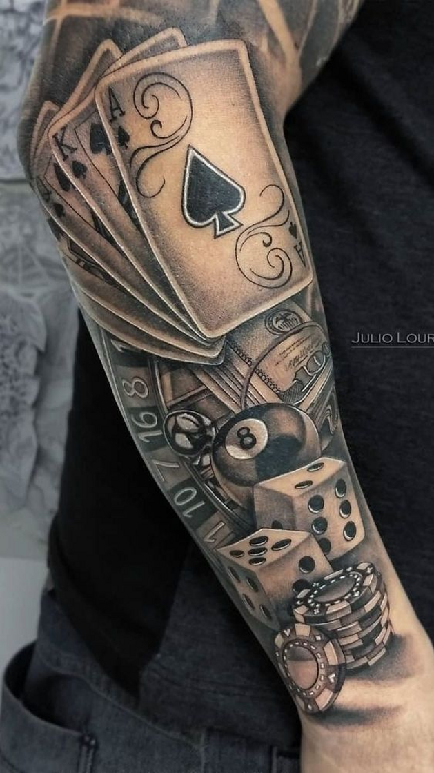 Fashion Tatuagem masculina 