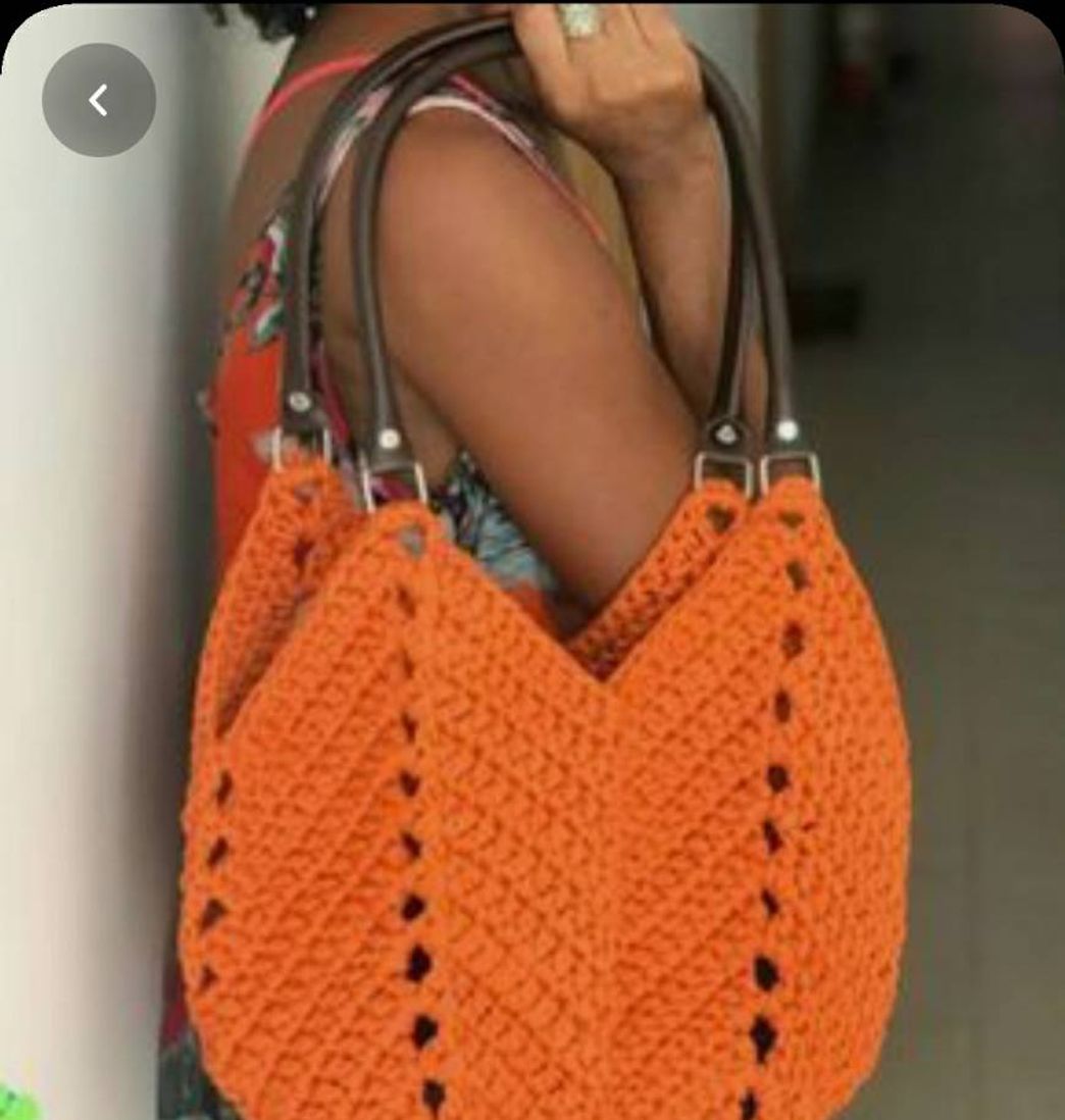 Moda Bolsa de crochê 