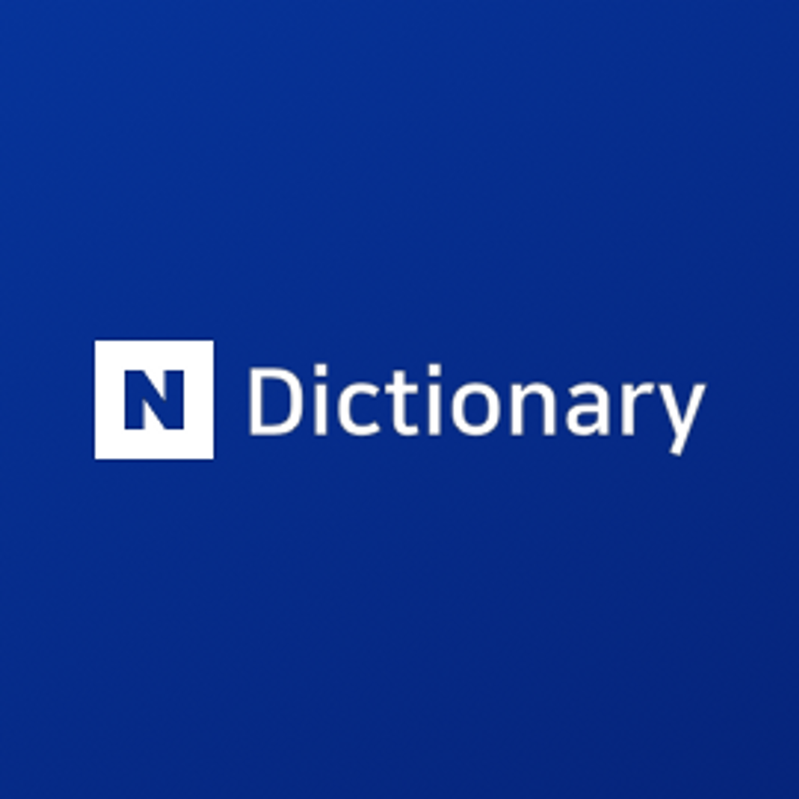 Social Naver Dictionary